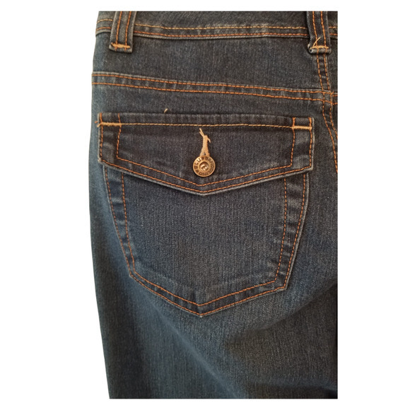 Bandolino Blue Arianna Bootcut Women's Jeans Size 6 (32) Inseam 31 in - Picture 7 of 8